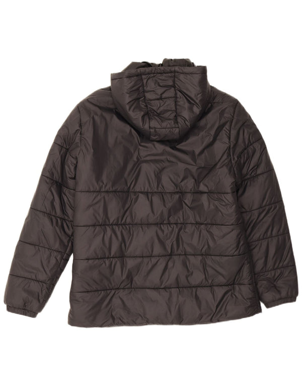 Giacca imbottita con cappuccio da uomo Puma UK 40 Large Grigio Poliestere