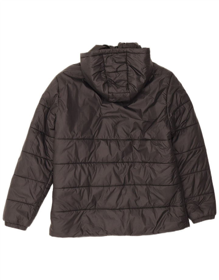 Giacca imbottita con cappuccio da uomo Puma UK 40 Large Grigio Poliestere