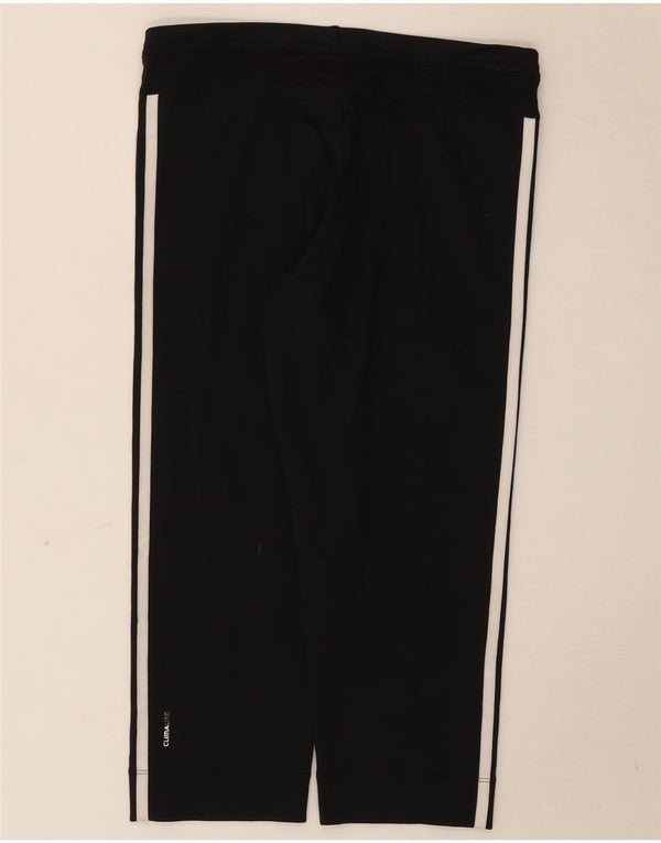 Pantaloni della tuta Adidas Climalite Capri da donna UK 14 medio nero