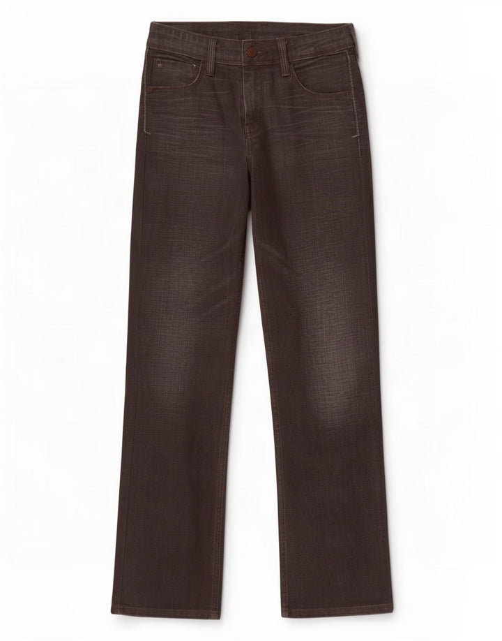 Jeans dritti da donna Levi's W27 L30 cotone grigio