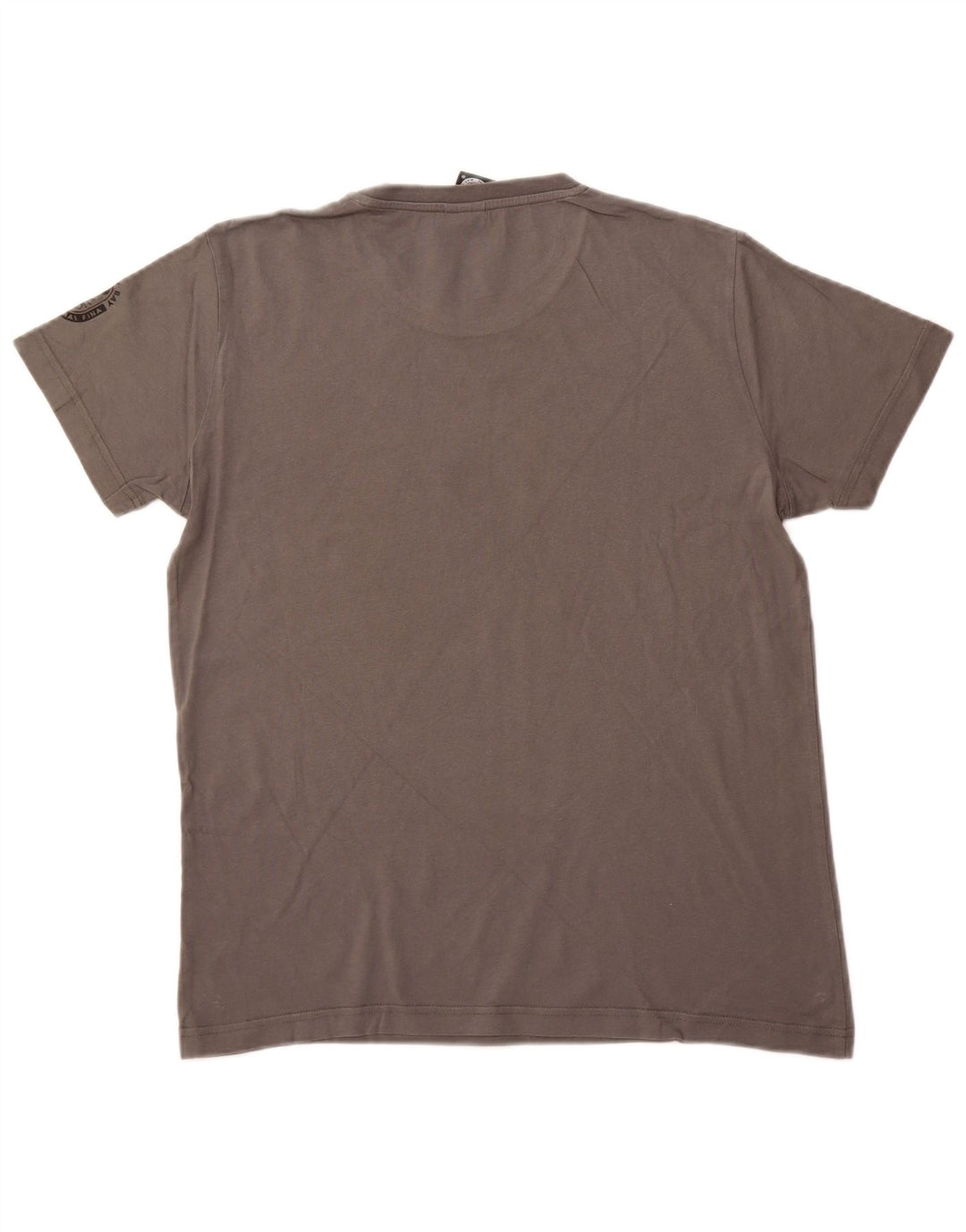 SCORPION BAY T-shirt grafica da uomo grande in cotone grigio
