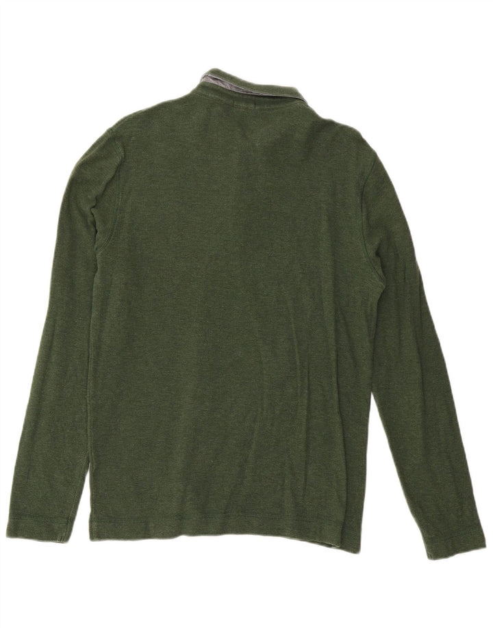 Polo a maniche lunghe da uomo Hugo Boss Large Verde