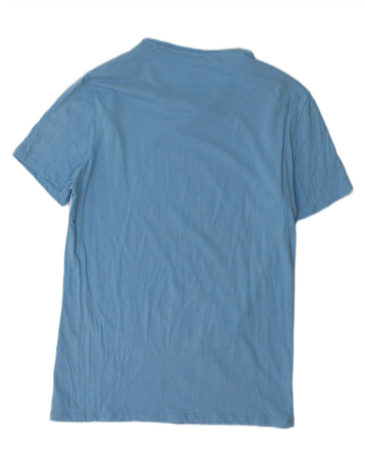 T-shirt grafica da uomo Guess blu medio