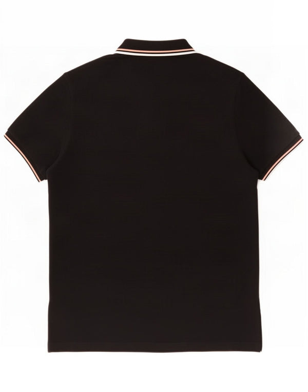 Polo da uomo Fred Perry in cotone blu navy medio