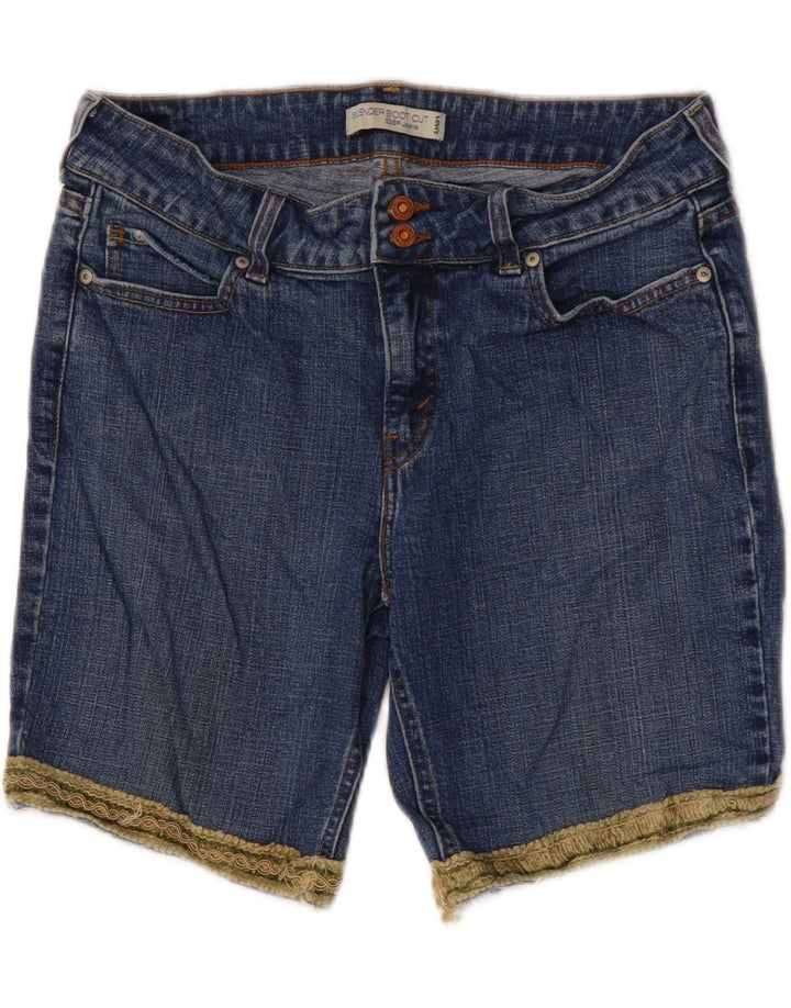 Pantaloncini di jeans Levi's 526 da donna US 12 Large W32 Cotone blu