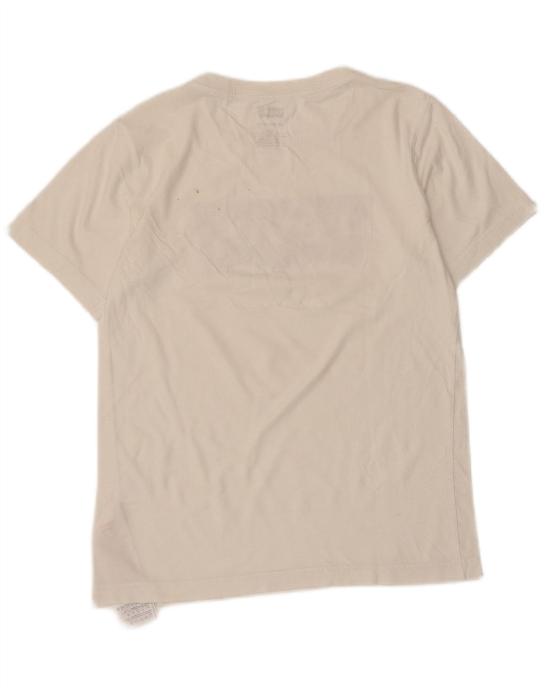 T-shirt grafica da ragazzo Levi's Top 13-14 anni in cotone bianco