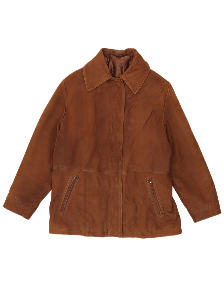 Giacca in pelle da donna Conbipel UK 14 Large in pelle marrone