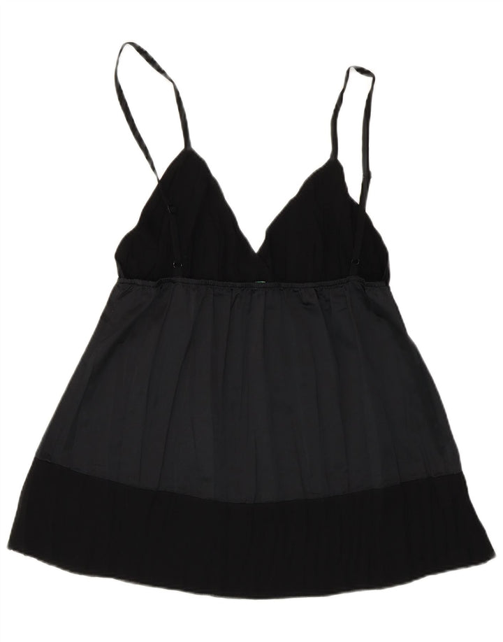 Canotta da donna Benetton UK 12 media nera