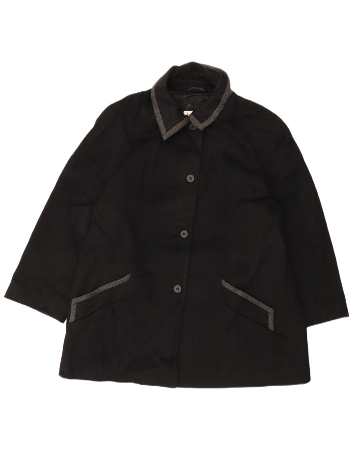 Soprabito da donna LONDON FOG US 18 2XL Lana nera