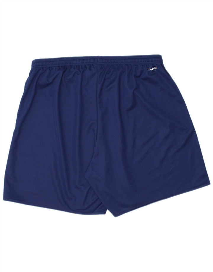 Pantaloncini sportivi Adidas Aeroready da uomo XL blu navy in poliestere