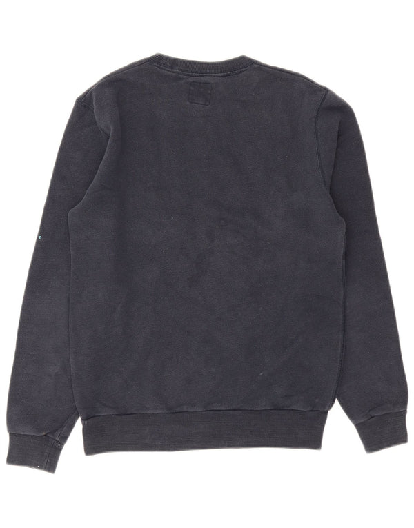 Felpa grafica da uomo Jack Wills Jumper XS in cotone blu navy