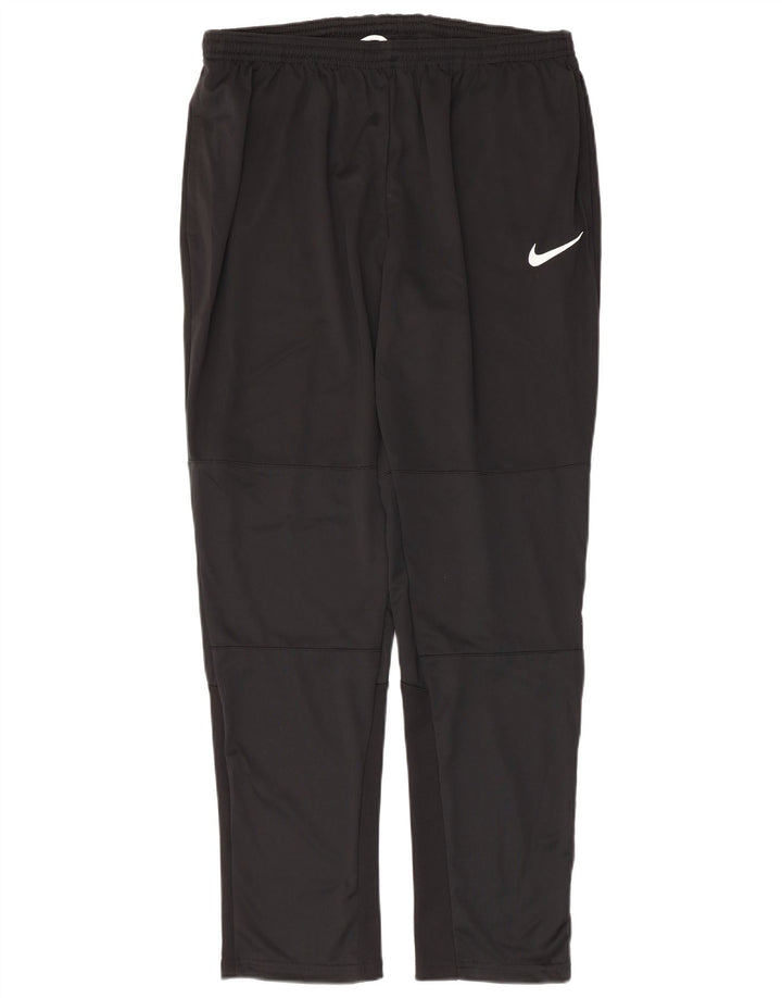 Pantaloni da tuta NIKE Dri Fit da donna UK 18 XL poliestere nero