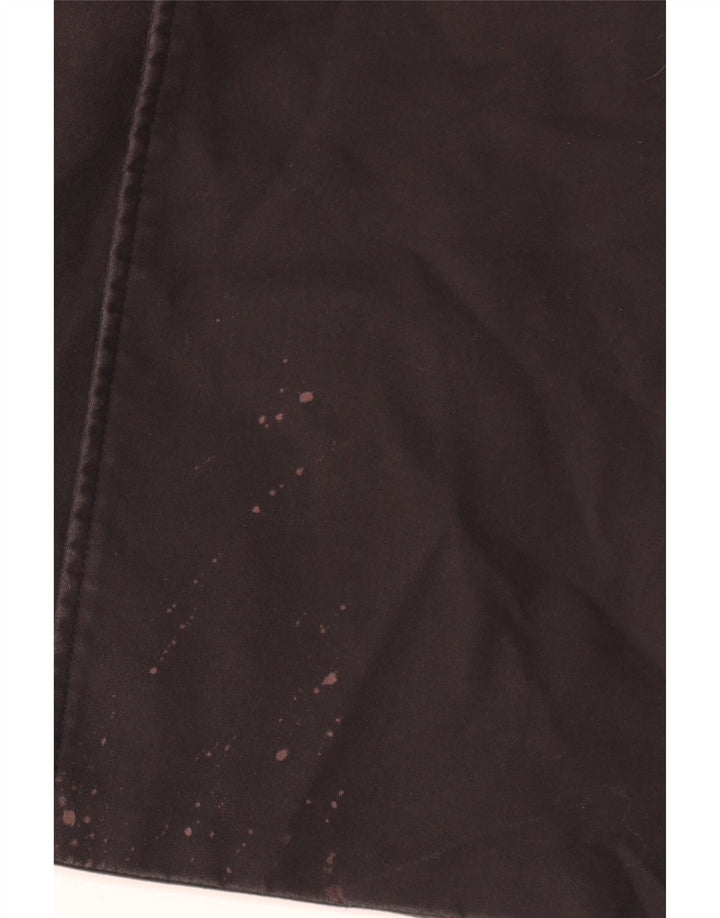 Trench da uomo Zara UK 38 poliestere nero medio