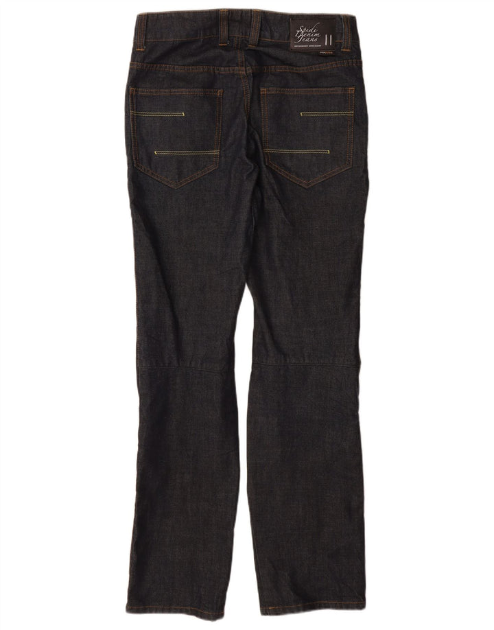 Jeans dritti da uomo Spidi W31 L33 in cotone blu navy