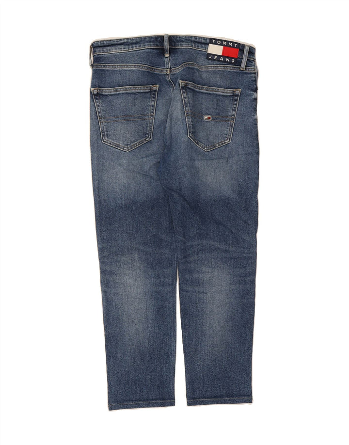 TOMMY HILFIGER Mens Straight Jeans W30 L26 Blue Vintage Tommy Hilfiger and Second-Hand Tommy Hilfiger from Messina Hembry 
