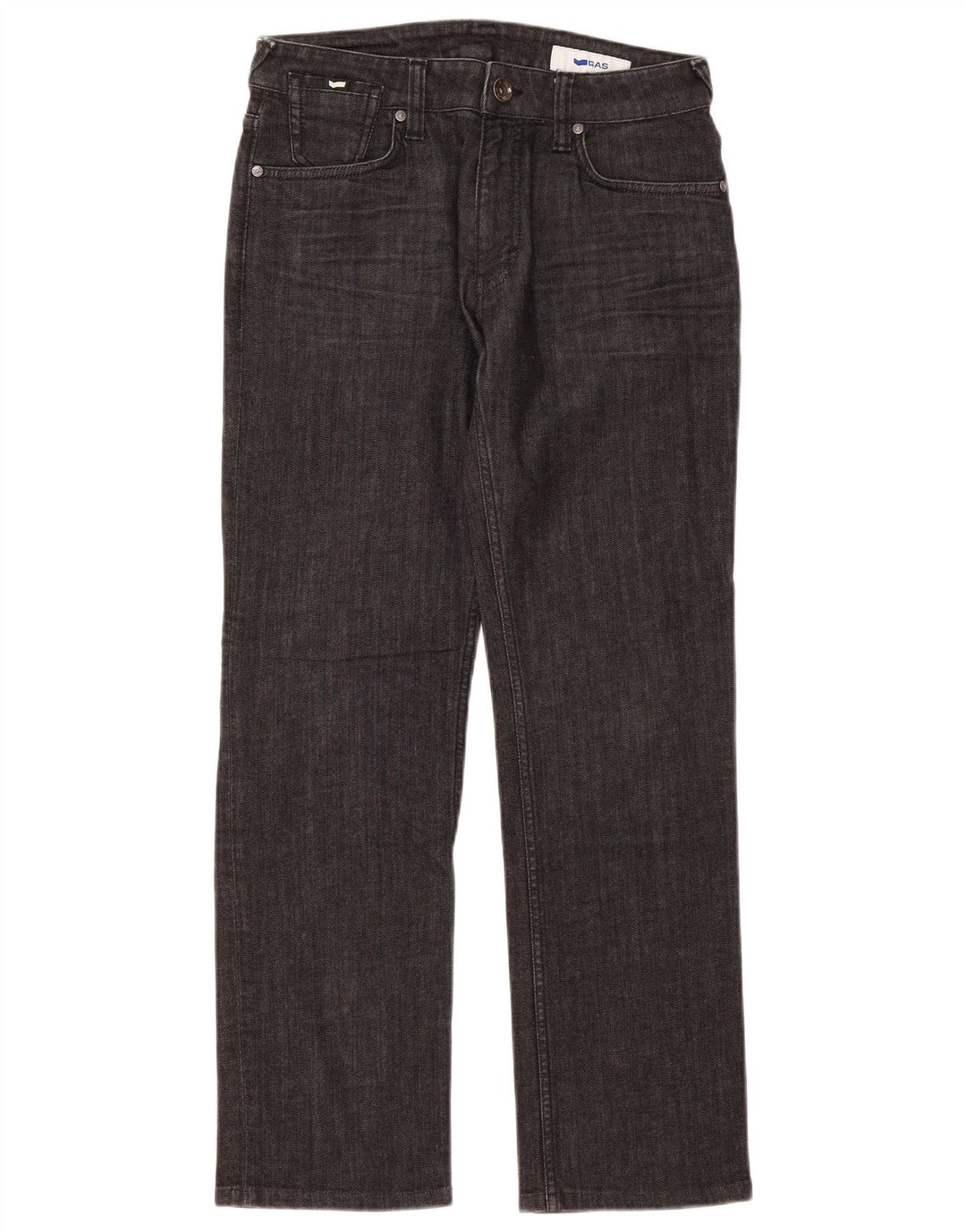 Jeans dritti da donna Gas W30 L30 cotone grigio