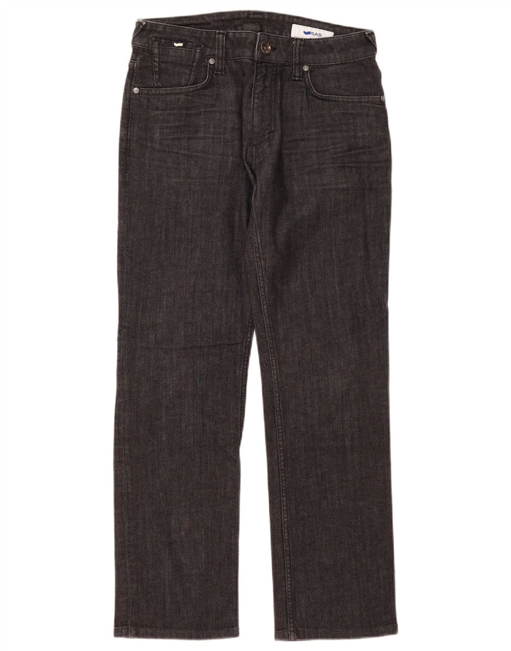 Jeans dritti da donna Gas W30 L30 cotone grigio