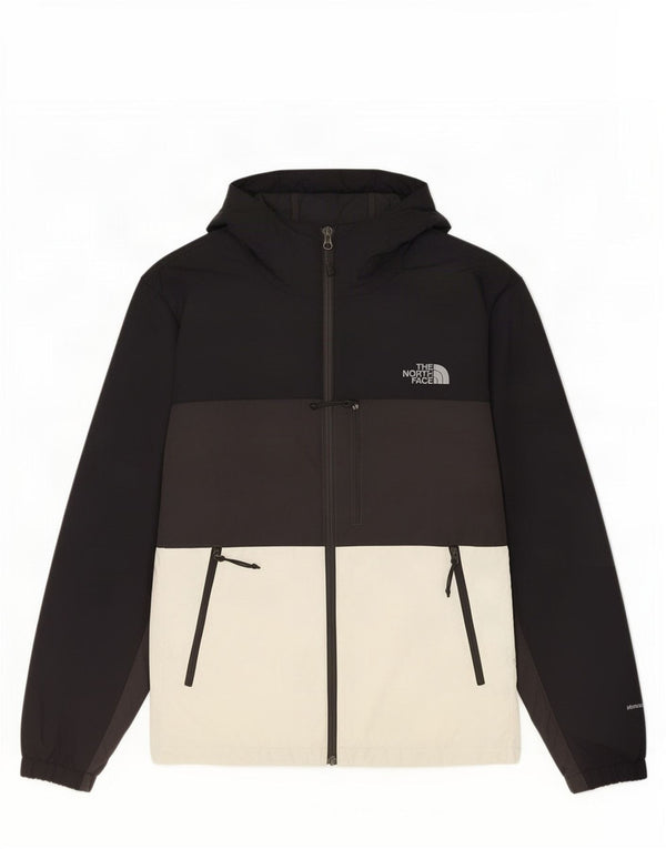 Giacca antipioggia da uomo con cappuccio The North Face UK 36 Small Nylon color block nero