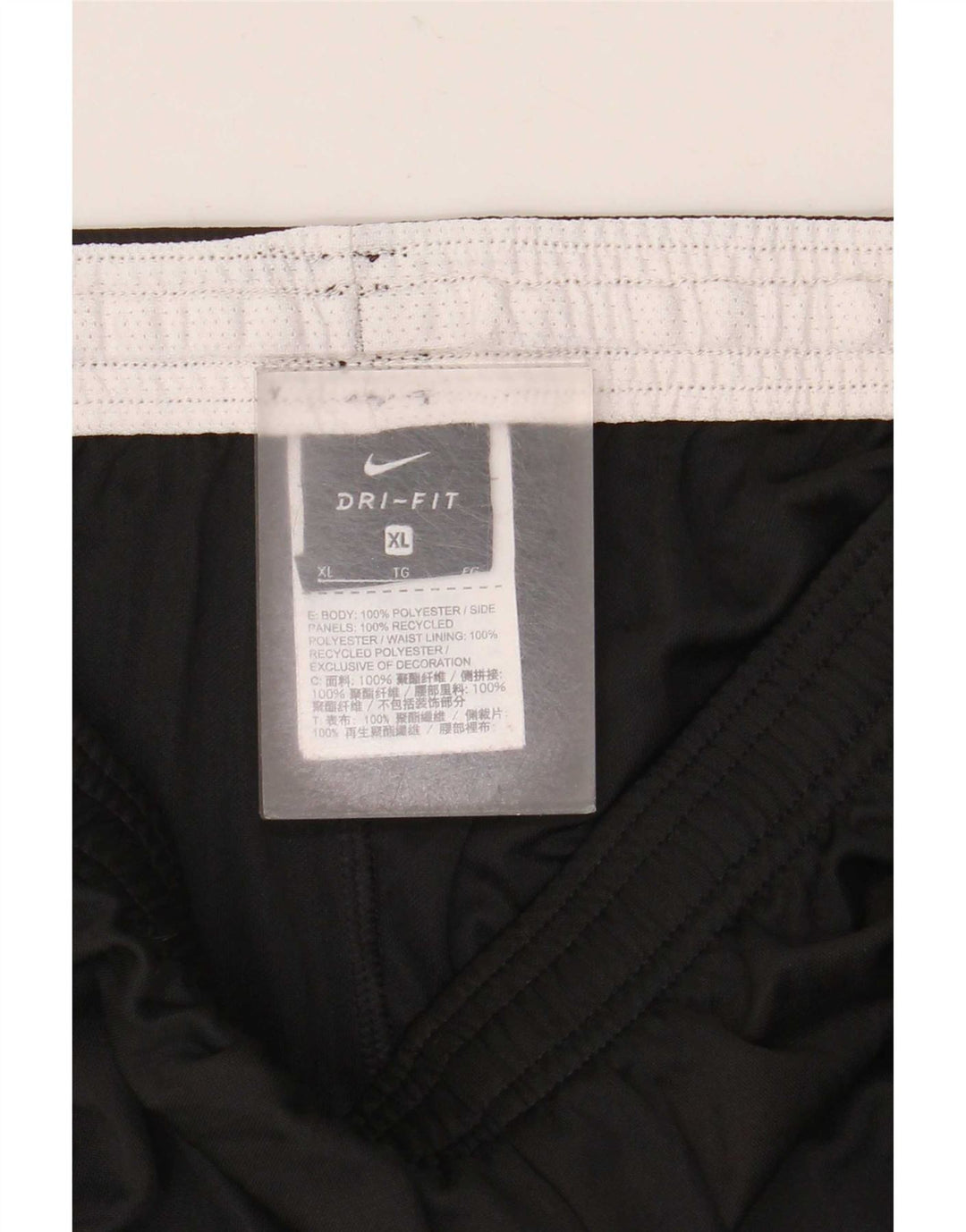 Pantaloncini sportivi Nike da uomo Dri Fit XL neri in poliestere color block
