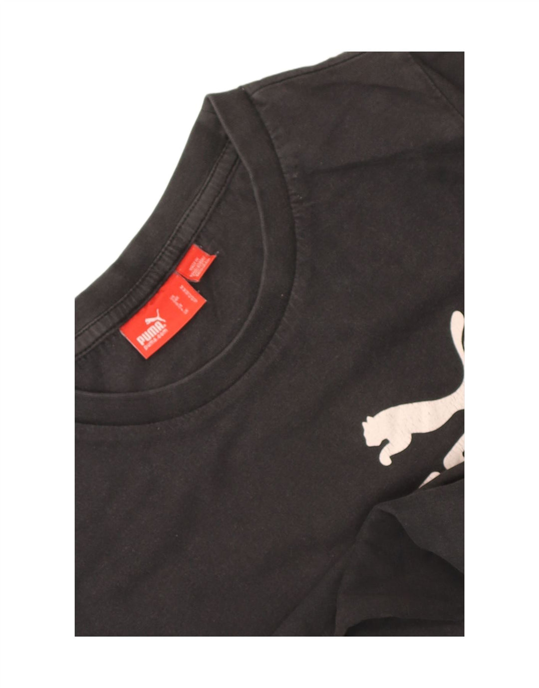 Maglietta grafica da ragazzo Puma 11-12 anni Nera