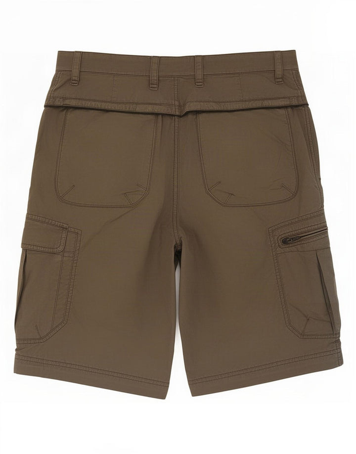 Pantaloncini cargo da uomo Marks & Spencer W32 grandi cotone kaki