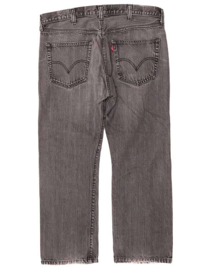Jeans dritti da uomo Levi's W38 L28 Grigi