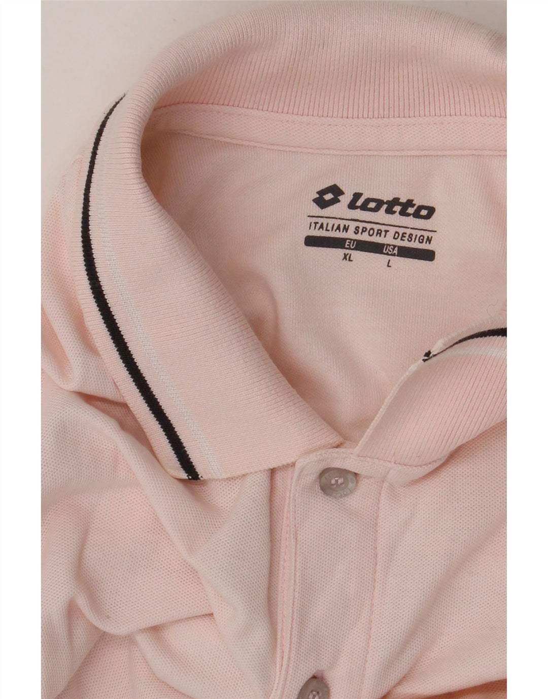 Polo da uomo LOTTO grande rosa