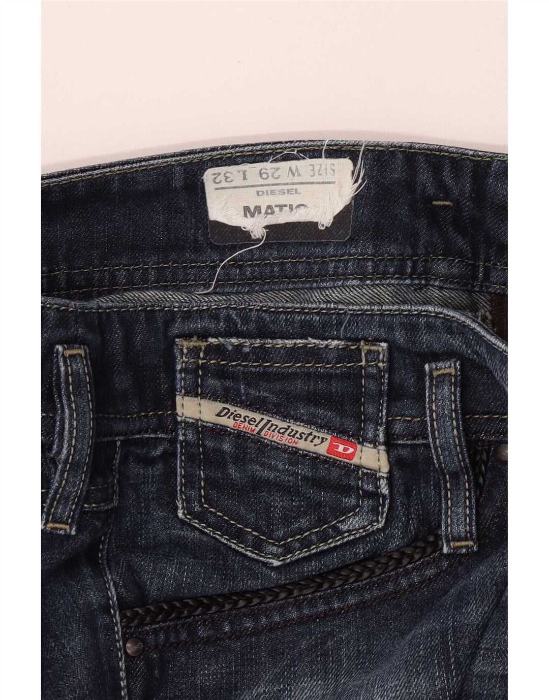 Jeans da donna Matic Slim Diesel W29 L32 cotone blu navy