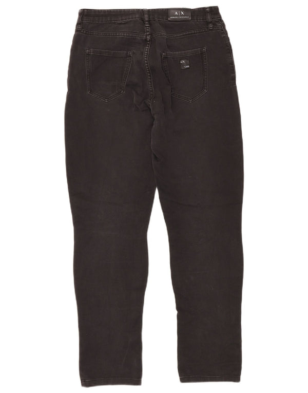 Jeans slim da donna J45 Armani Exchange W30 L28 cotone nero