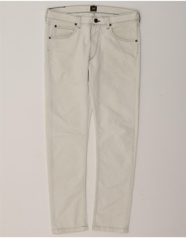 Jeans slim da uomo Lee W32 L29 bianchi