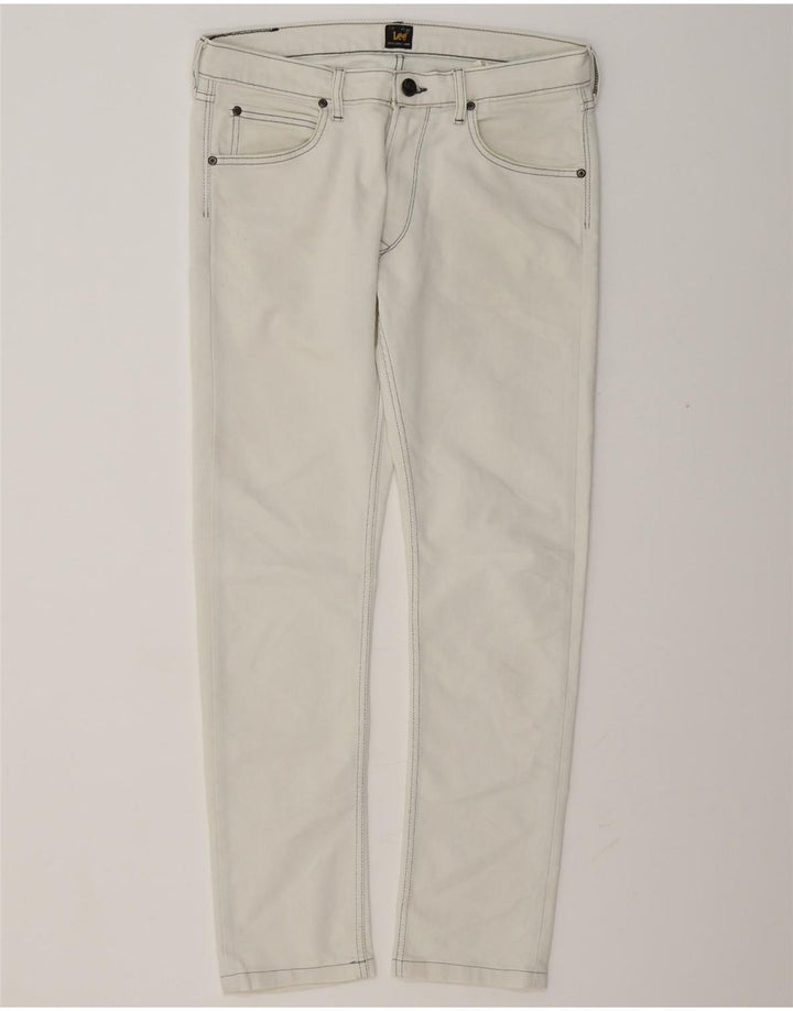 Jeans slim da uomo Lee W32 L29 bianchi