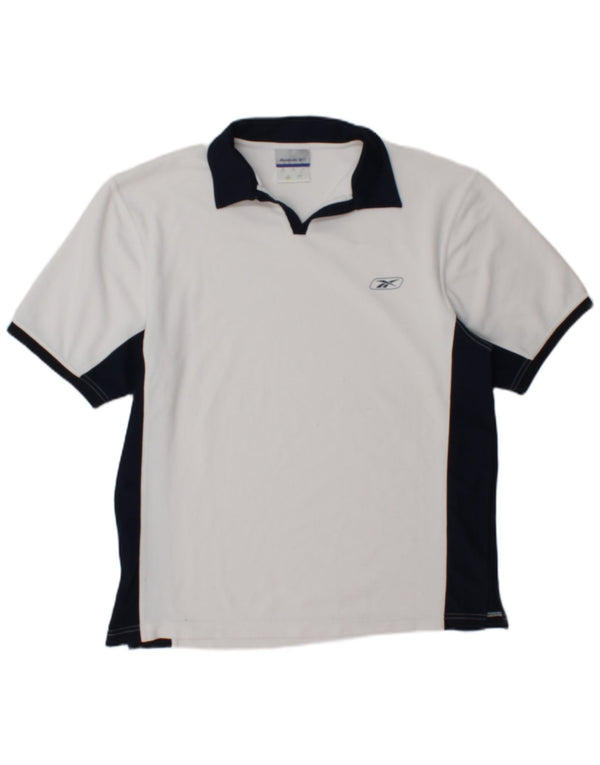 Polo Reebok da uomo XS colore bianco