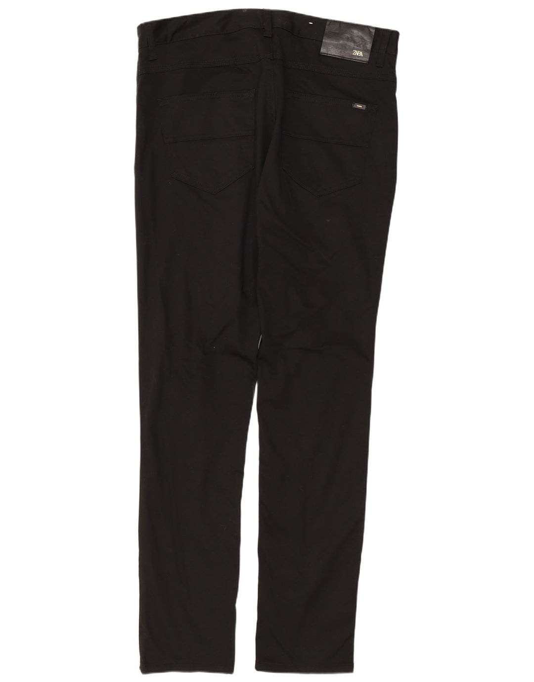 Pantaloni skinny casual da uomo ZARA EU 42 Large W32 L31 cotone nero