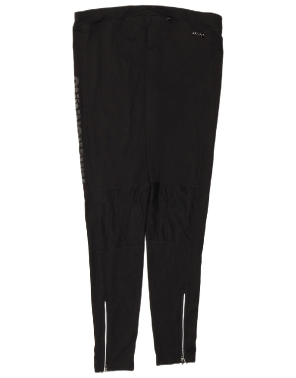 Leggings grafici NIKE da donna Dri Fit UK 18 XL poliestere nero
