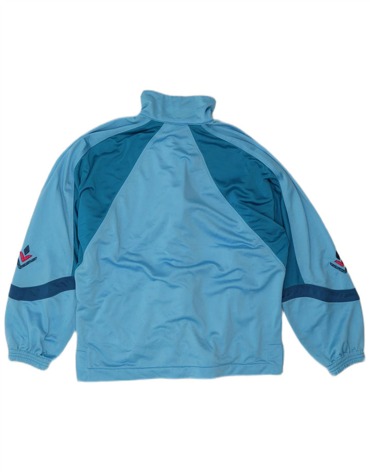 Giacca da tuta grafica da donna Diadora IT 40 Blu medio Colourblock