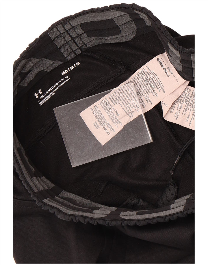 Pantaloni da tuta da uomo Under Armour da jogging medio poliestere nero