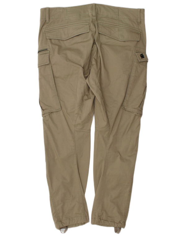 Pantaloni cargo slim fit da uomo G-Star W34 L30 in cotone beige