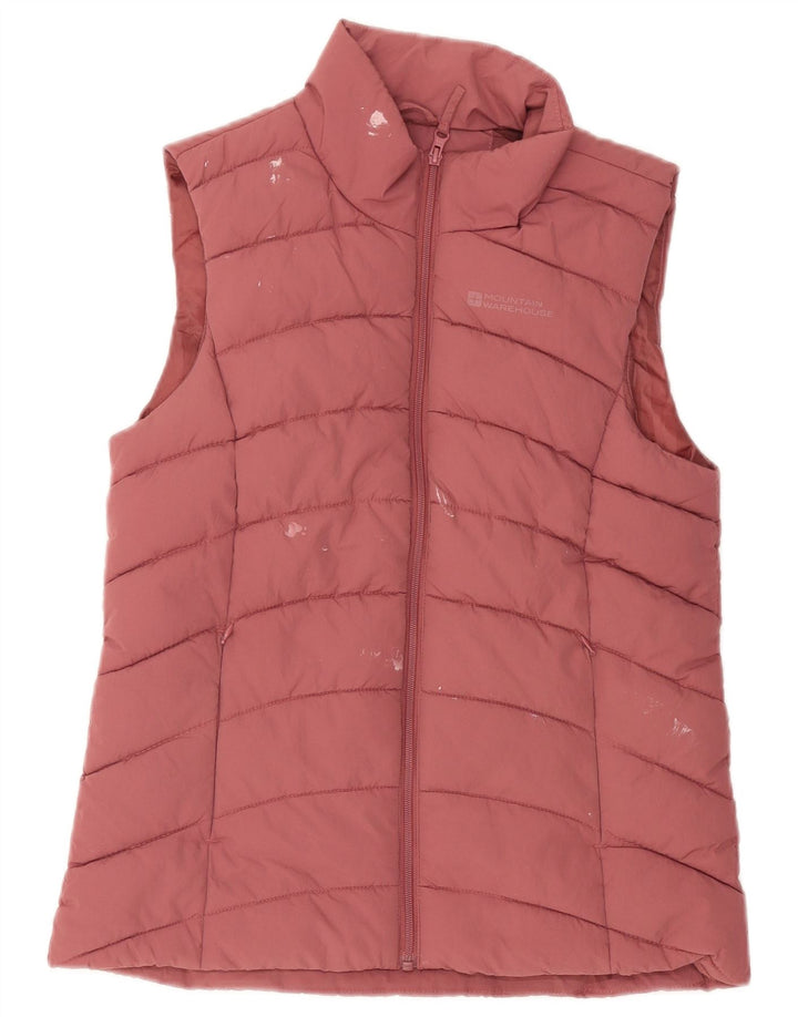 Gilet imbottito da donna Mountain Warehouse UK 10 piccolo poliestere rosa