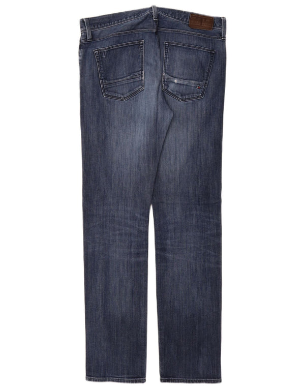 Jeans dritti Denton da uomo Tommy Hilfiger W31 L32 cotone blu