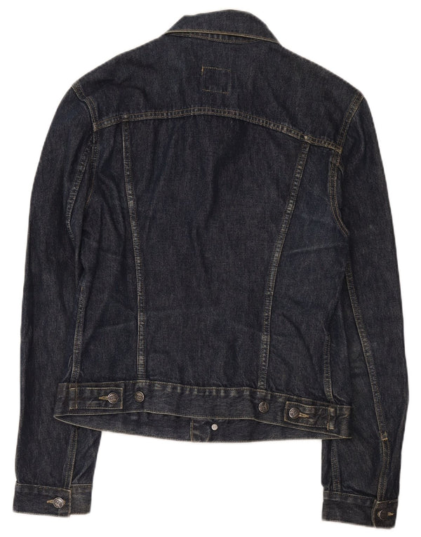 Giacca di jeans da donna Gas UK 16 grande cotone blu navy