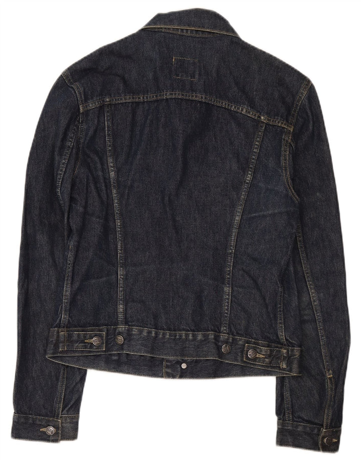 Giacca di jeans da donna Gas UK 16 grande cotone blu navy