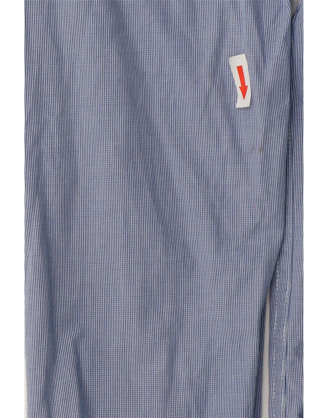 Camicia da uomo Superdry in cotone a quadri blu medio