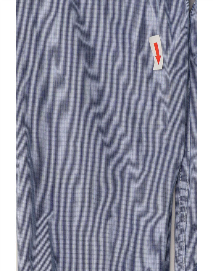 Camicia da uomo Superdry in cotone a quadri blu medio