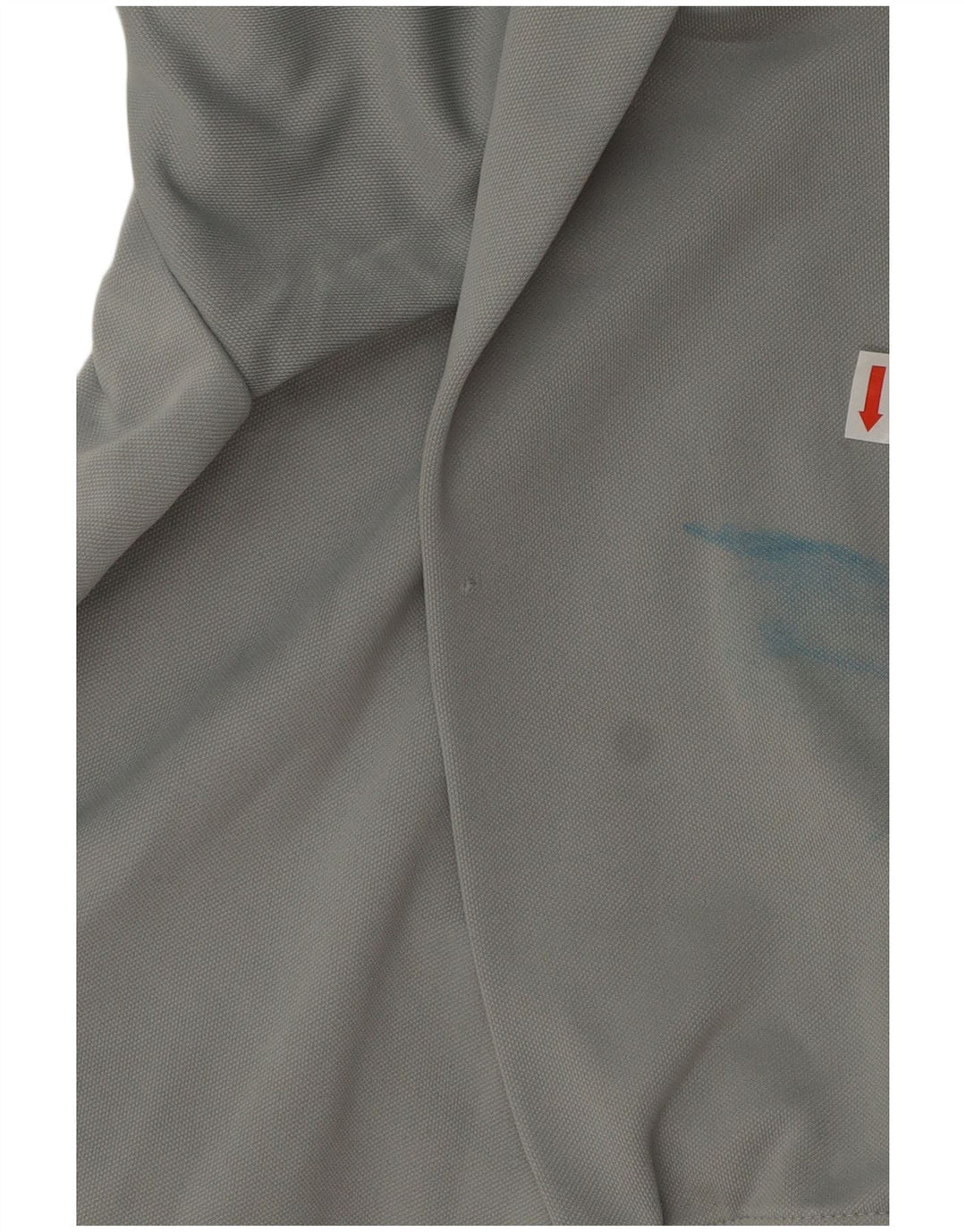Adidas Uomo Aeroready Zip Collo Pullover Tuta Top Poliestere Grigio Medio