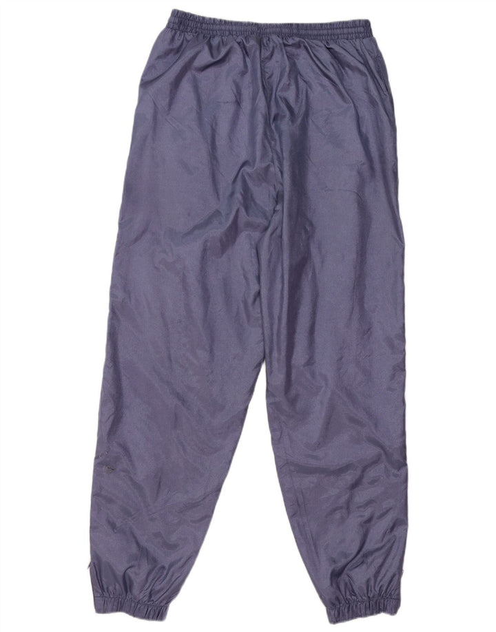 Pantaloni da tuta vintage da uomo Joggers medio viola in poliammide