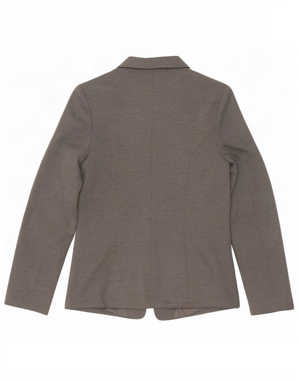 Giacca blazer aperta da donna Oasis UK 12 Poliestere grigio medio