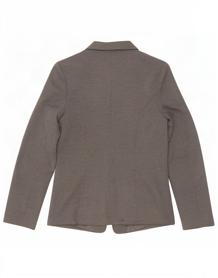 Giacca blazer aperta da donna Oasis UK 12 Poliestere grigio medio