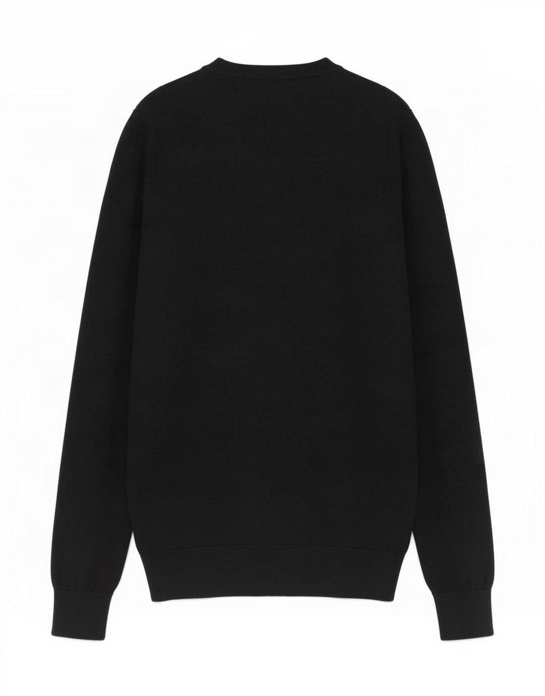 Maglione maglione con scollo a V da donna Massimo Dutti UK 10 piccolo nero