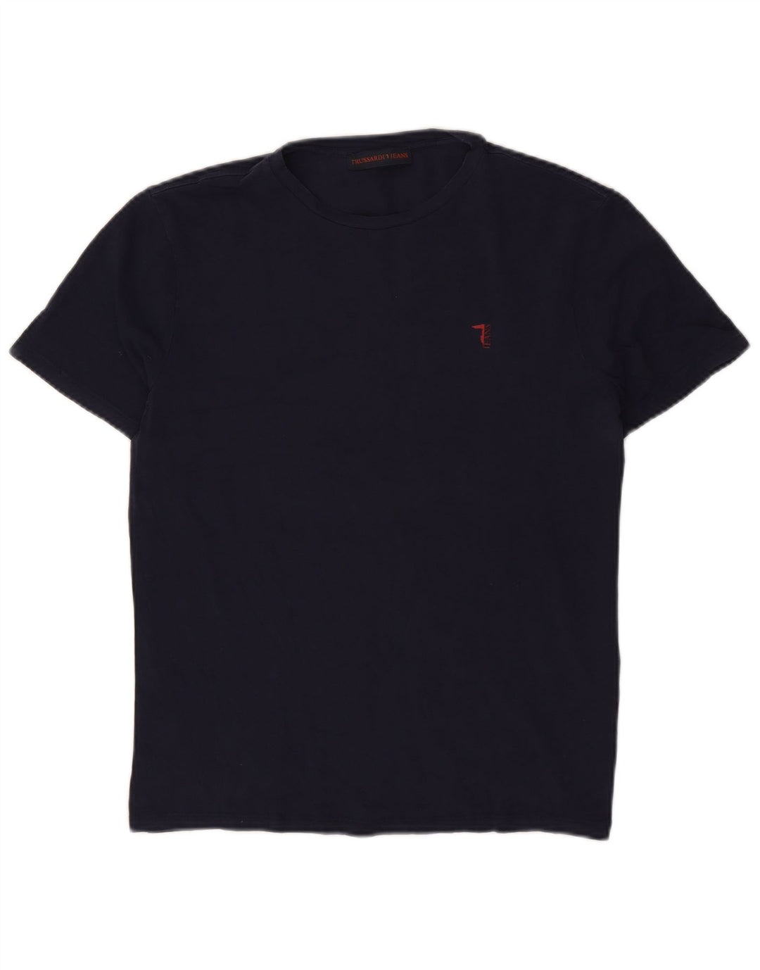 T-shirt Uomo Trussardi Jeans Top Small Blu Navy
