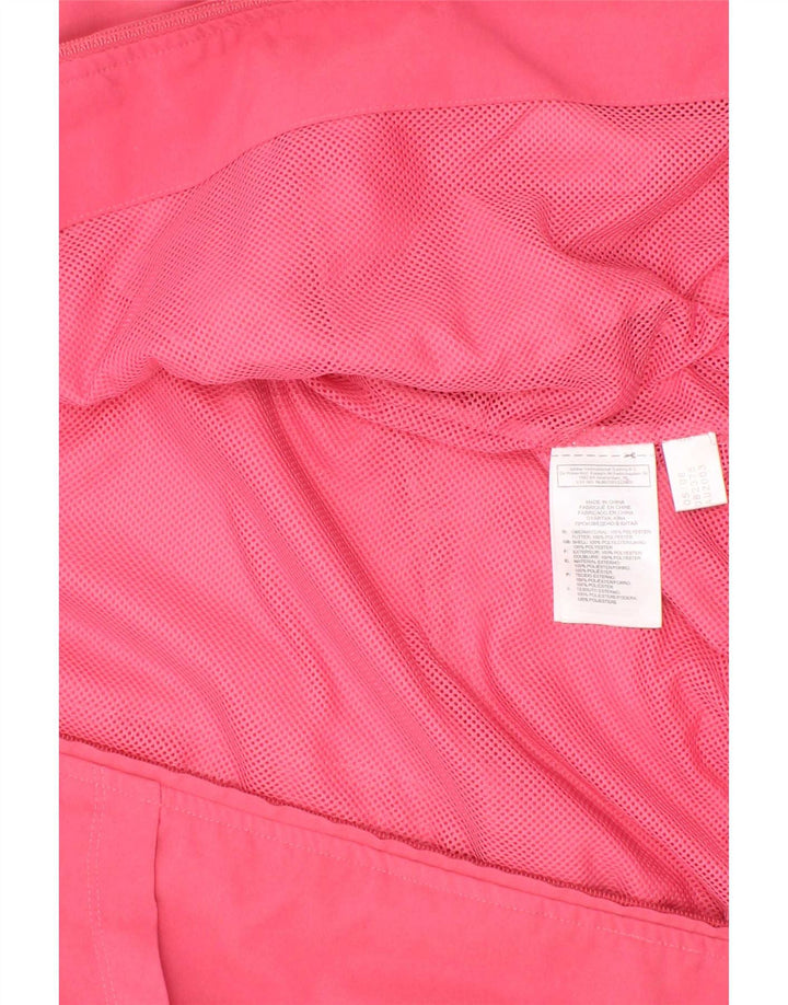 Giacca Top della tuta da ragazza Adidas 5-6 anni in poliestere rosa